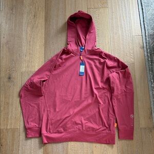 Stitch Golf Men's Spectre Hoodie in Rossa - Large - NWT